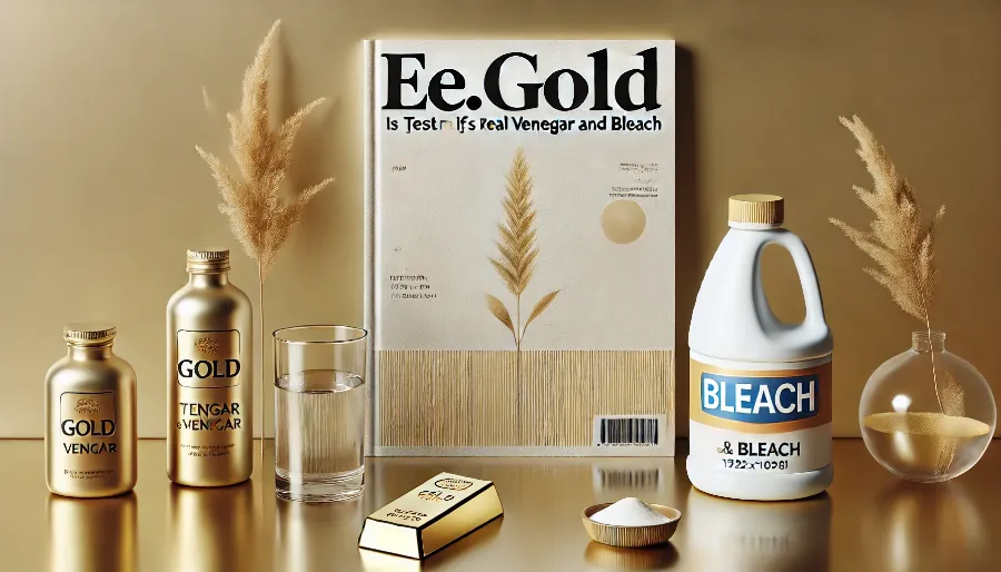 How to Tell if Gold is Real Using Vinegar and Bleach